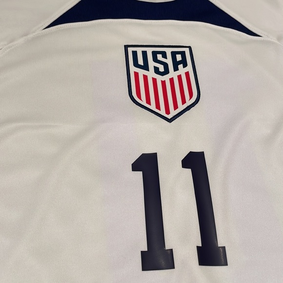 Nike Brenden Aaronson USMNT Home Jersey 2022 men size L BNWT - Picture 2 of 6